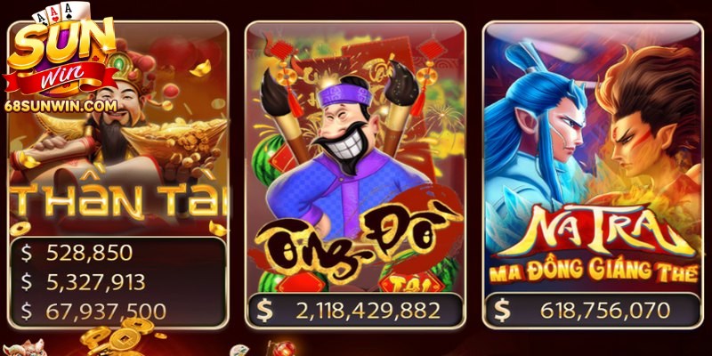 Sân chơi hiện cung cấp kho game slots cực kỳ phong phú, thưởng cao